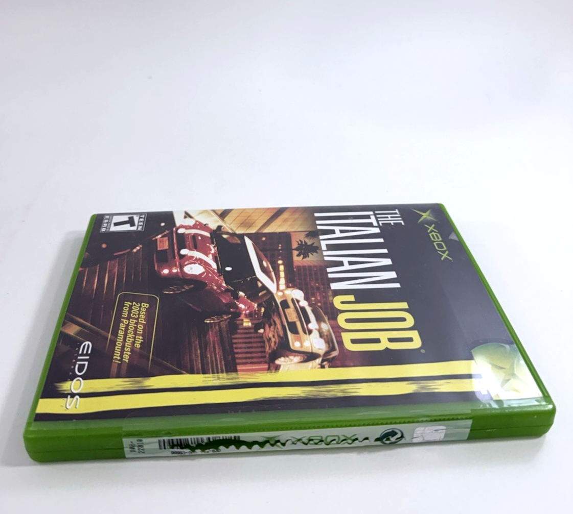The Italian Job (Microsoft Xbox, 2003) Game and Case - Tested and Working