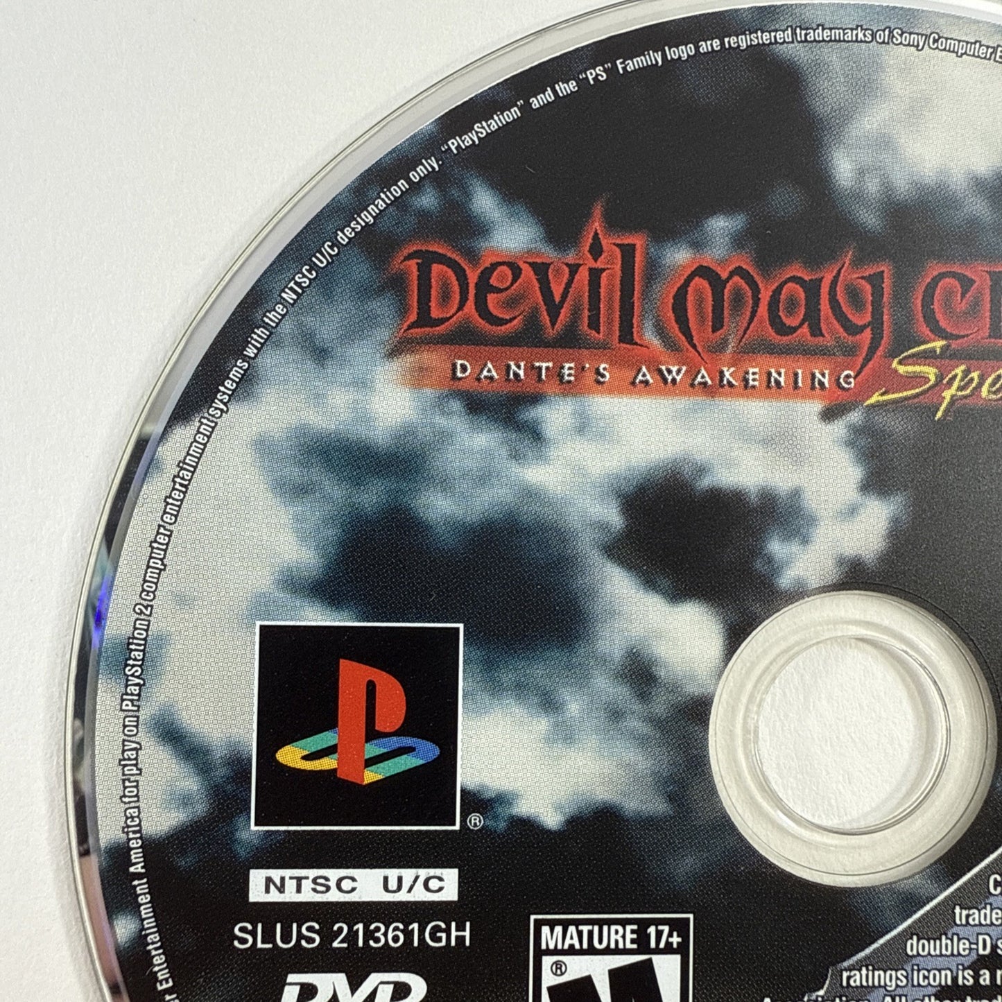 Devil May Cry 3: Dante's Awakening Special Ed. (PlayStation 2, 2006) Disc Only