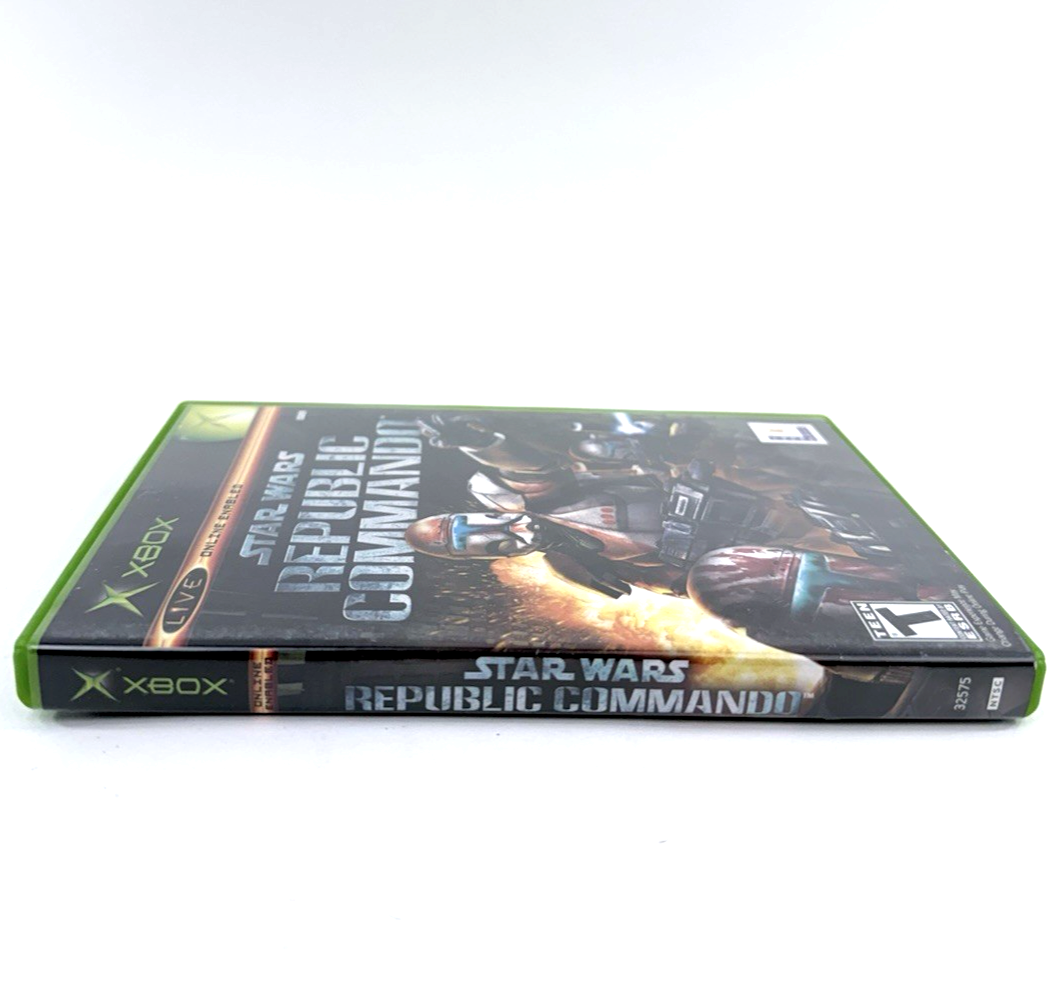 Star Wars: Republic Commando (Xbox, 2005) Game Case Manual Registration - Tested