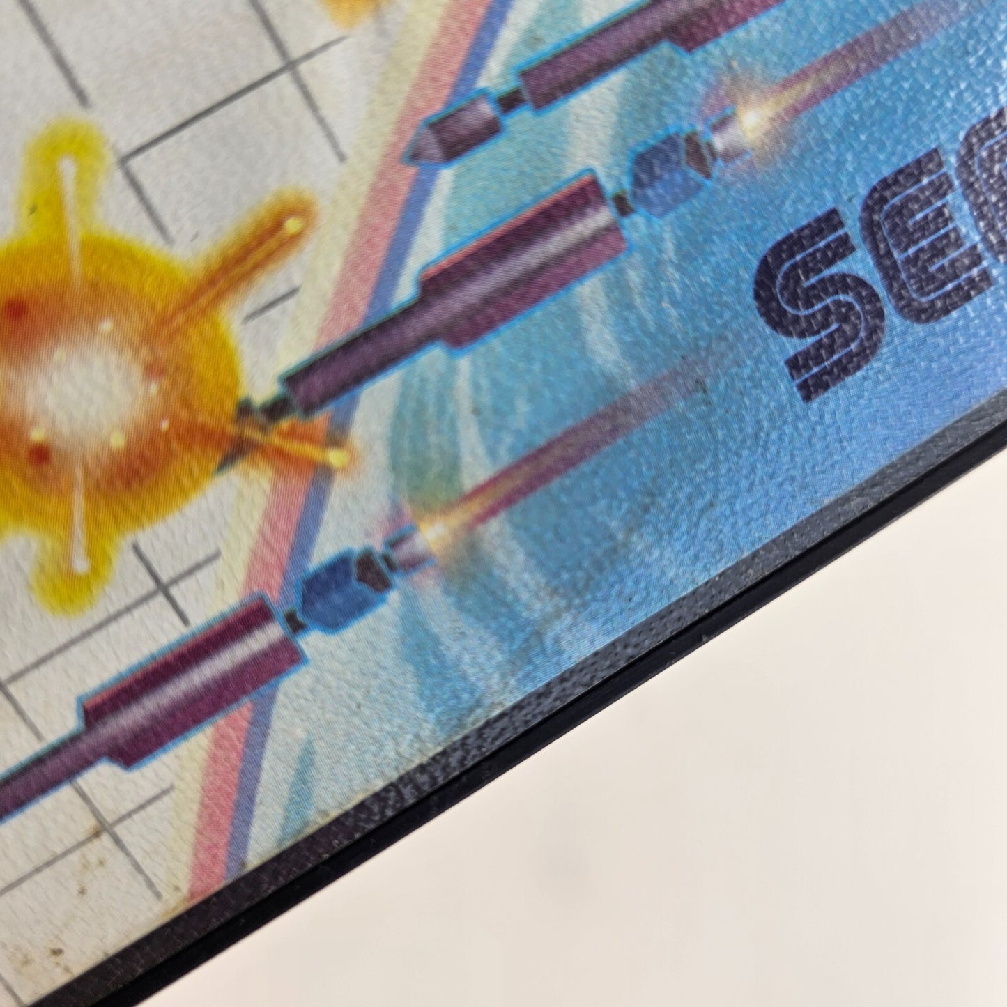 Global Defense (Sega Master System, 1987) Game and Case - Tested - Read