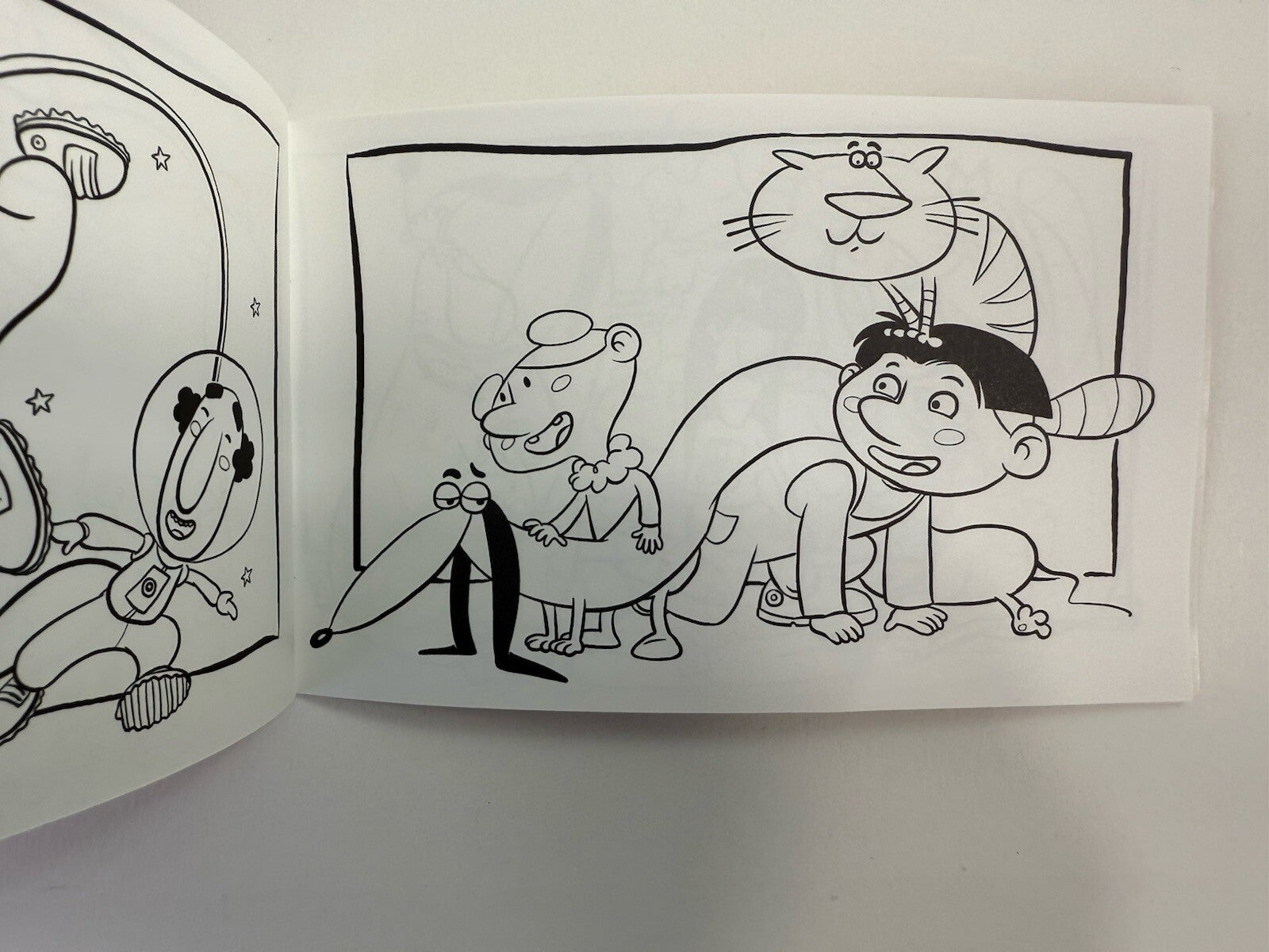 Cosmic Family (Nintendo Wii, 2007) Game Case Manual Coloring Book - Tested