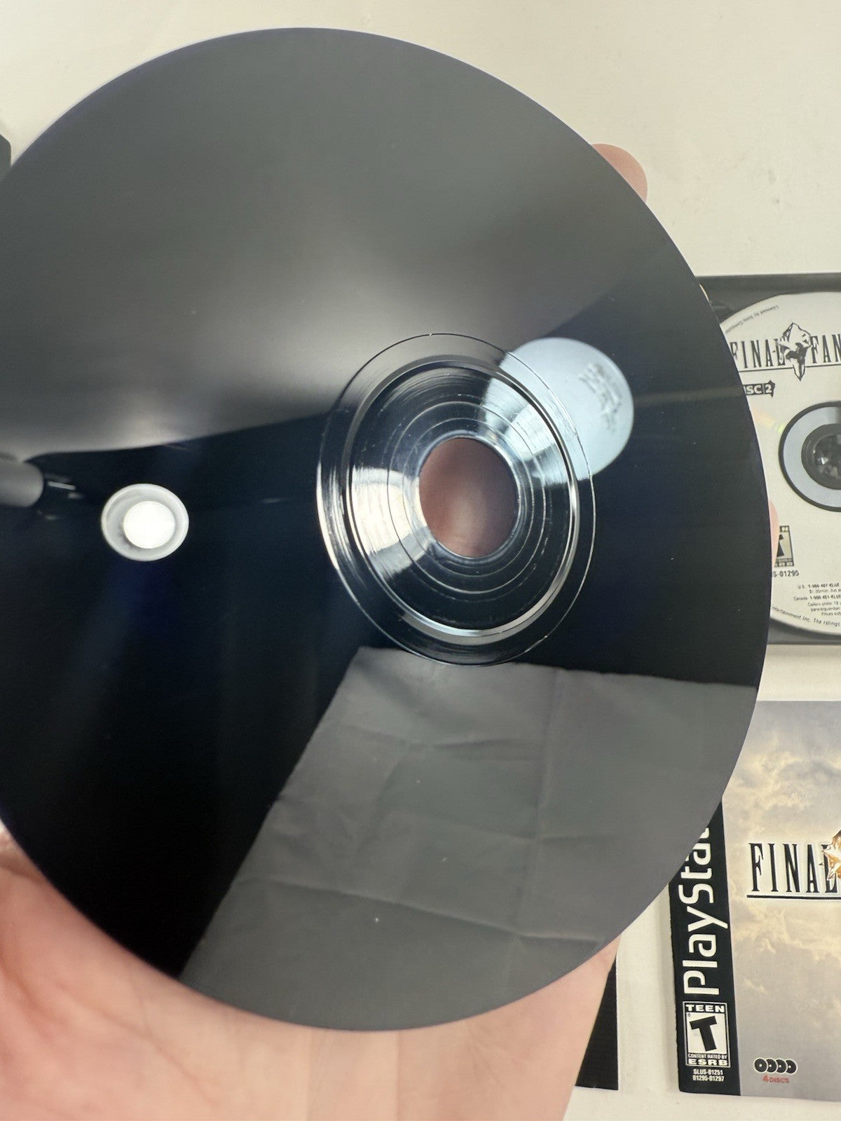 Final Fantasy IX (Sony PlayStation, 2000) Discs Case Manual Insert - Tested