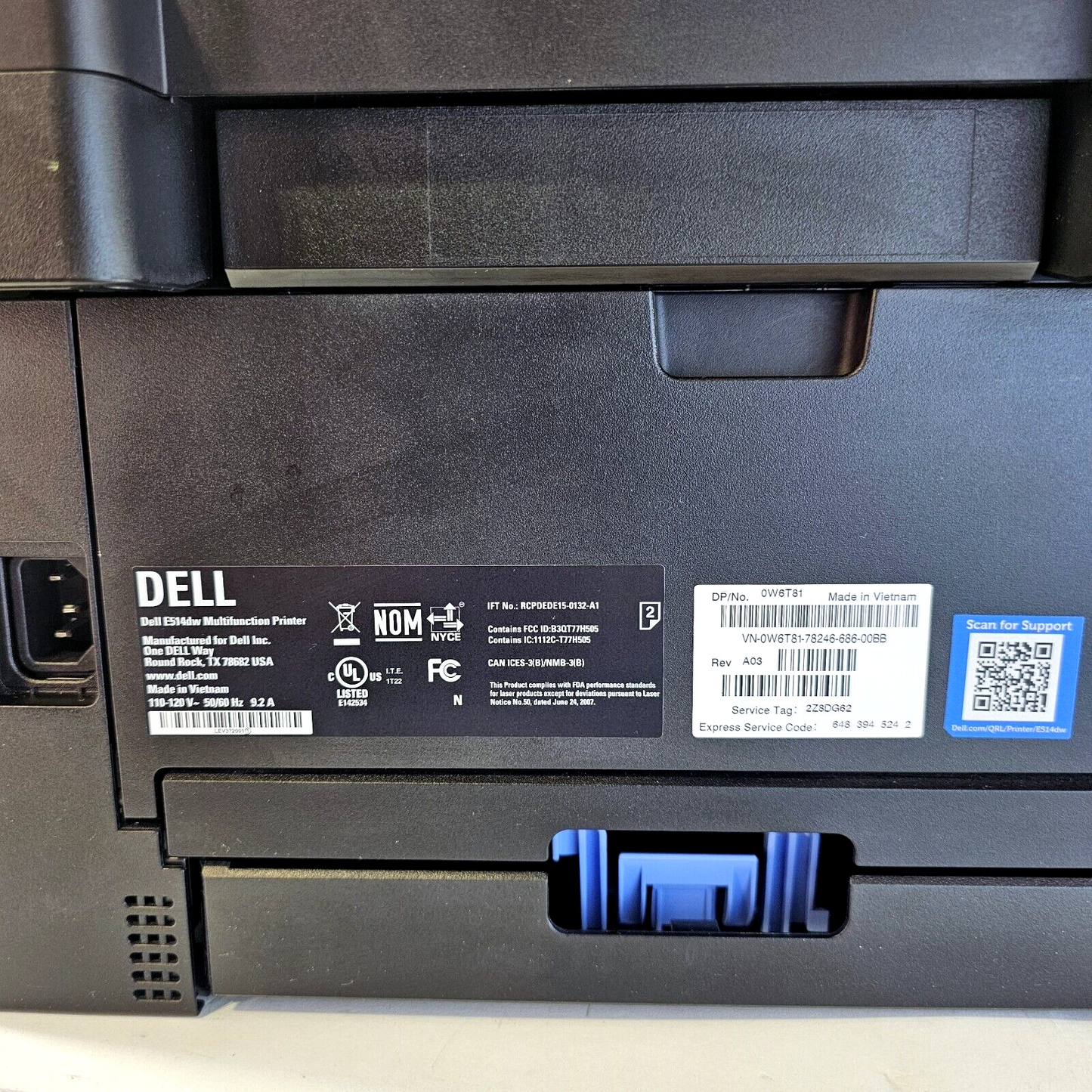 Dell E514dw Monochrome Multifunction Laser Printer - Tested, Local Pickup Only