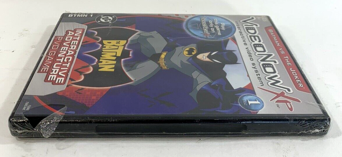 Interactive Adventure: Batman vs. The Joker ( VideoNow XP, 2005) New, Sealed PVD