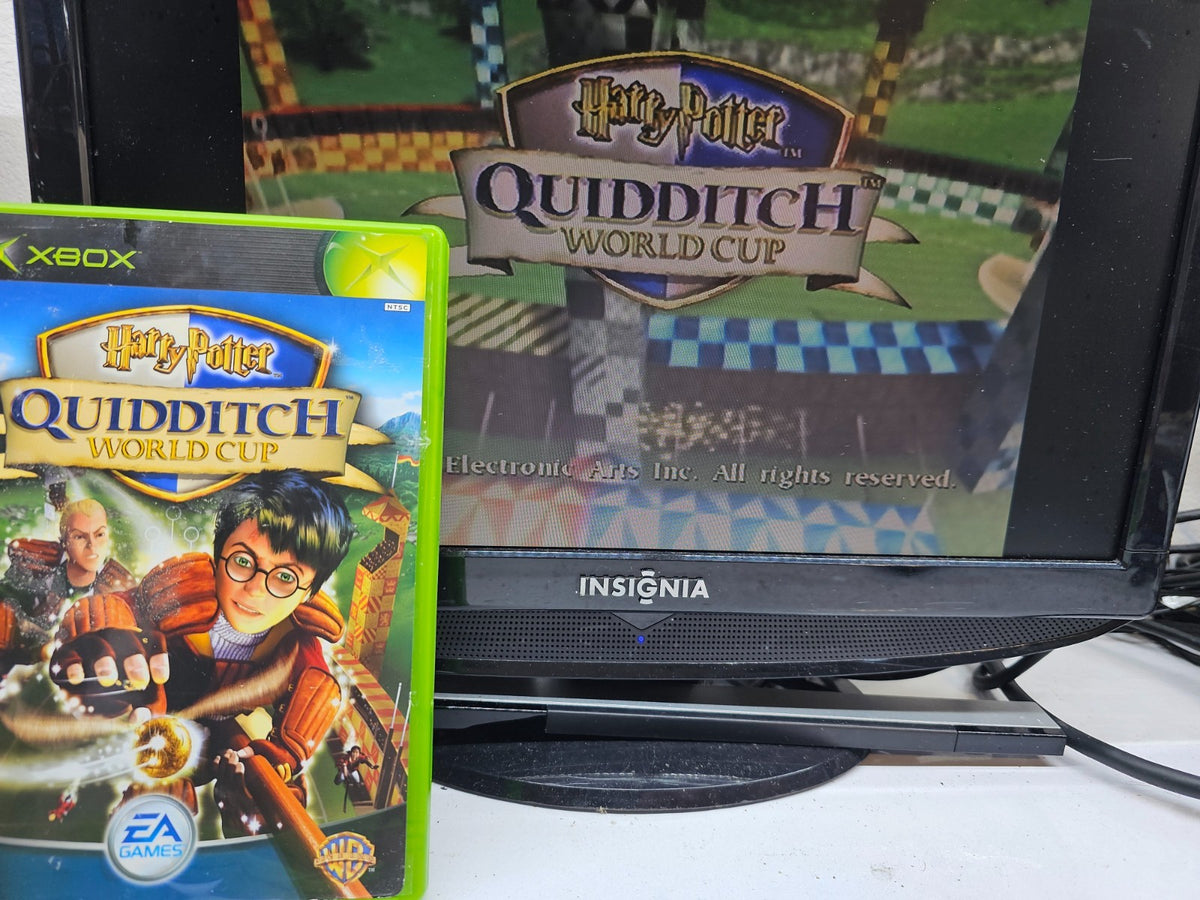 Harry Potter: Quidditch World Cup (Microsoft Xbox, 2003) Game and Case - Tested