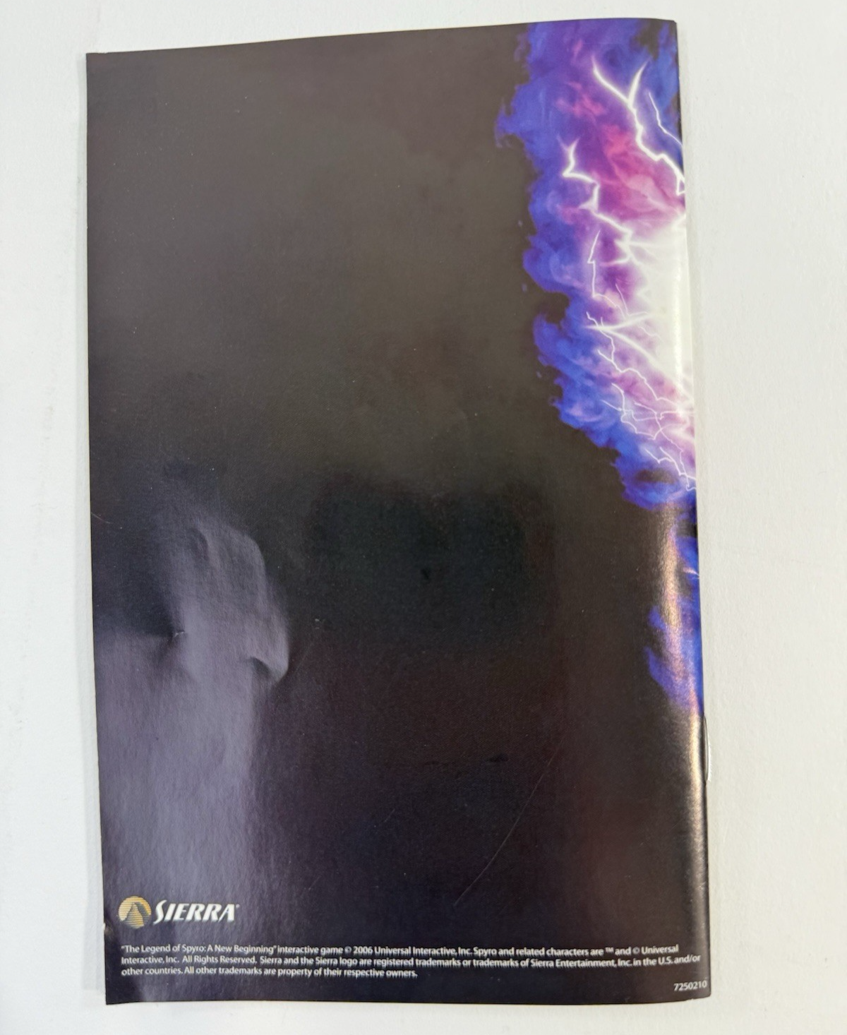 The Legend of Spyro: A New Beginning (PlayStation 2, 2006) Game Case Manual