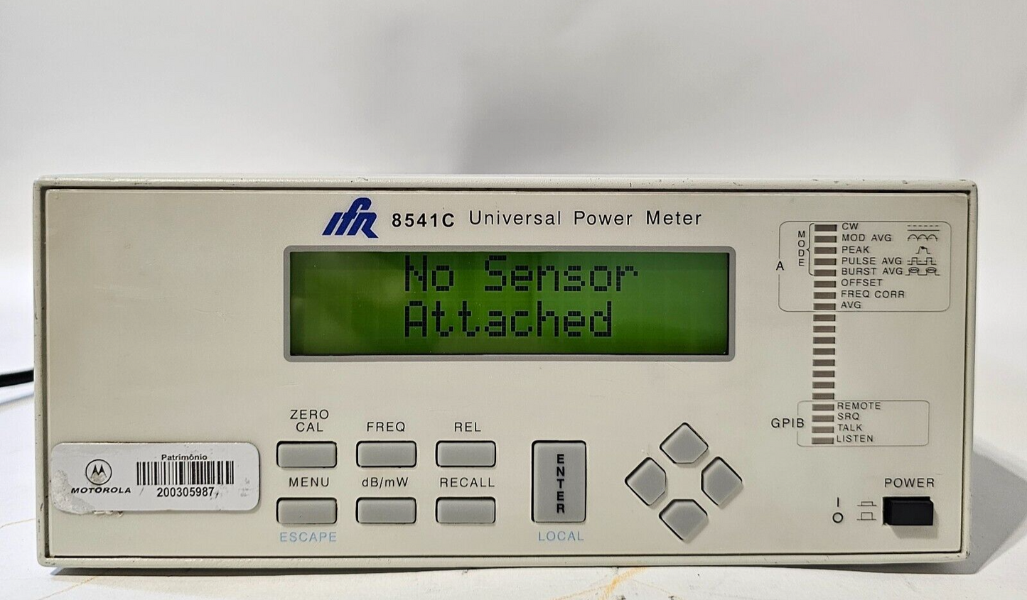 Giga-Tronics 8541C Universal Power Meter Option 03 - Tested