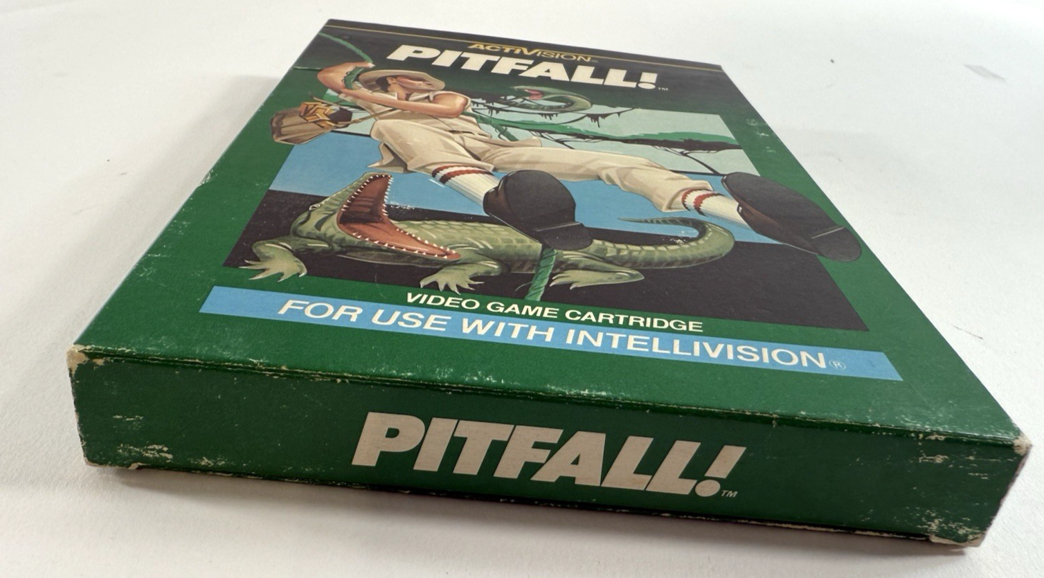 Pitfall (Intellivision, 1982) Game Box Manual Overlays - Tested And Working
