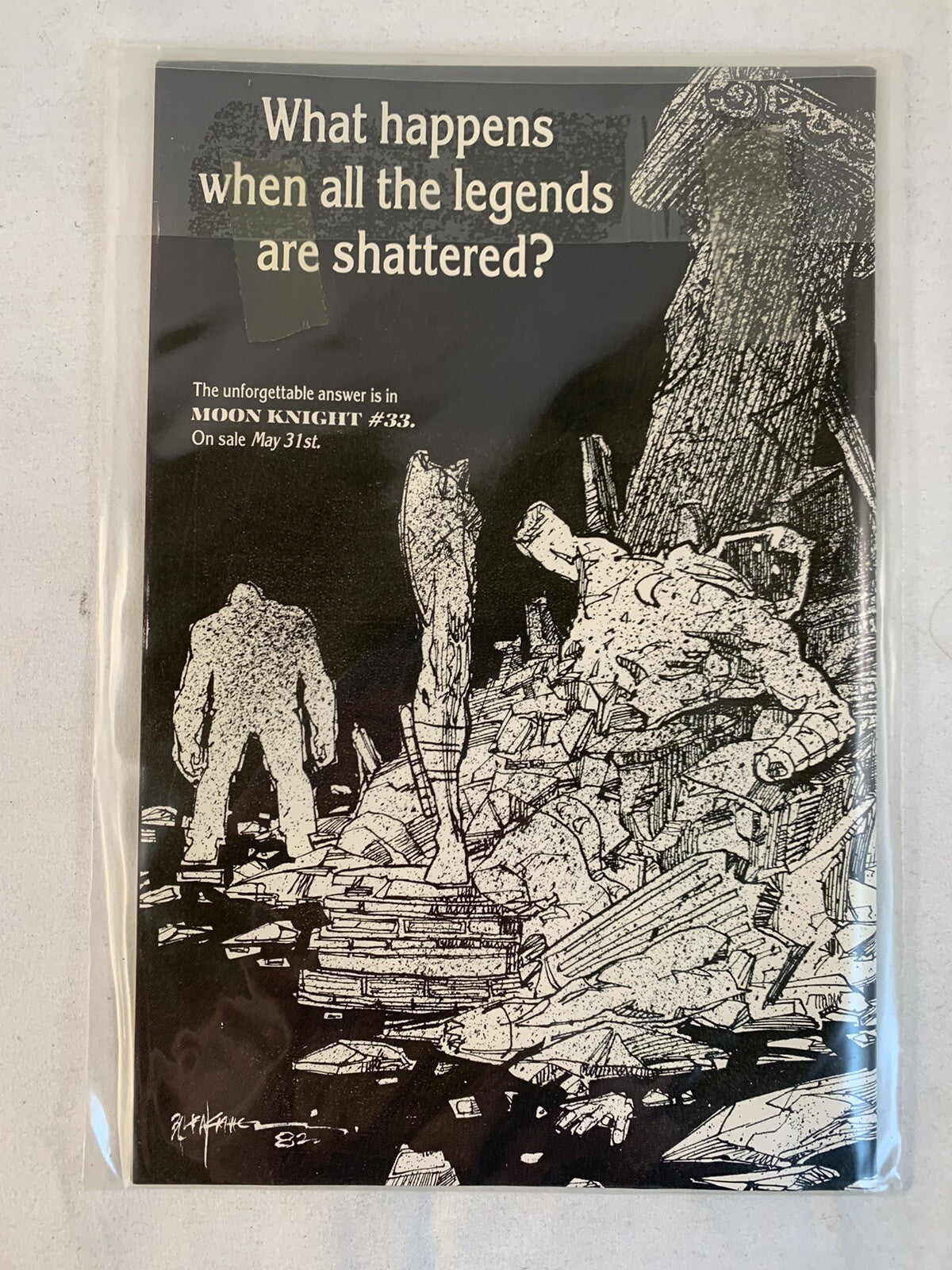 MOON KNIGHT #30 31 32 33 34 (Marvel Comics 1983) Mid Grade Vintage Comics