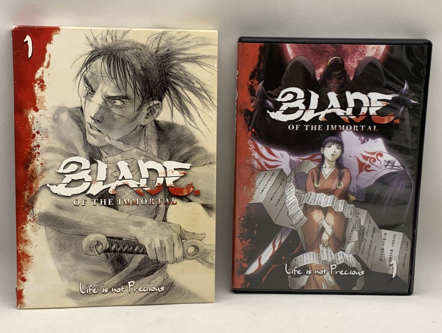 Blade of the Immortal Vol. 1 And Vol. 2 (DVD Anime Bundle) Tested And Working