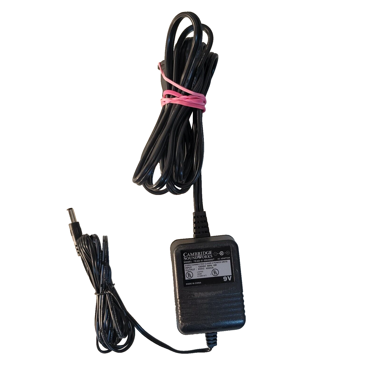 Original Cambridge SoundWorks TEAD-41-090400UT AC Power Supply Adapter 9V 400mA