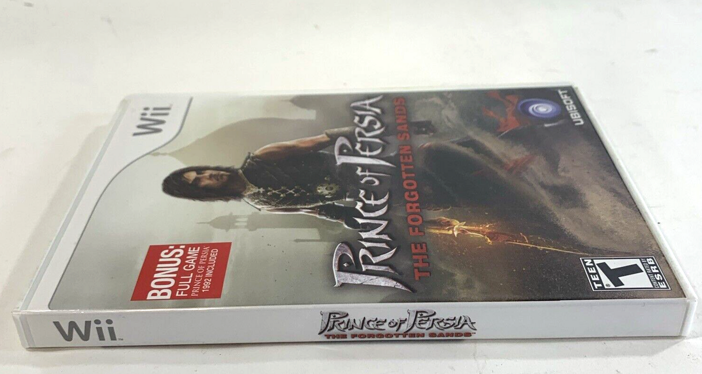 Prince of Persia: Forgotten Sands (Nintendo Wii, 2010) Game Case Manual Insert