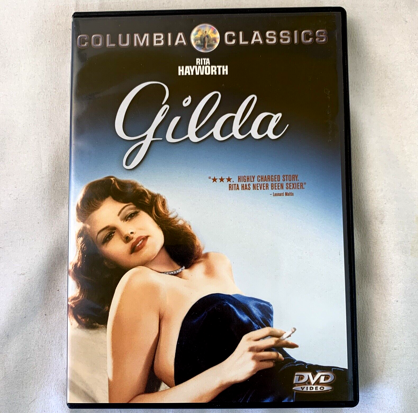 Gilda (DVD, 2000) 1946 Rita Hayworth Film - Tested and Working