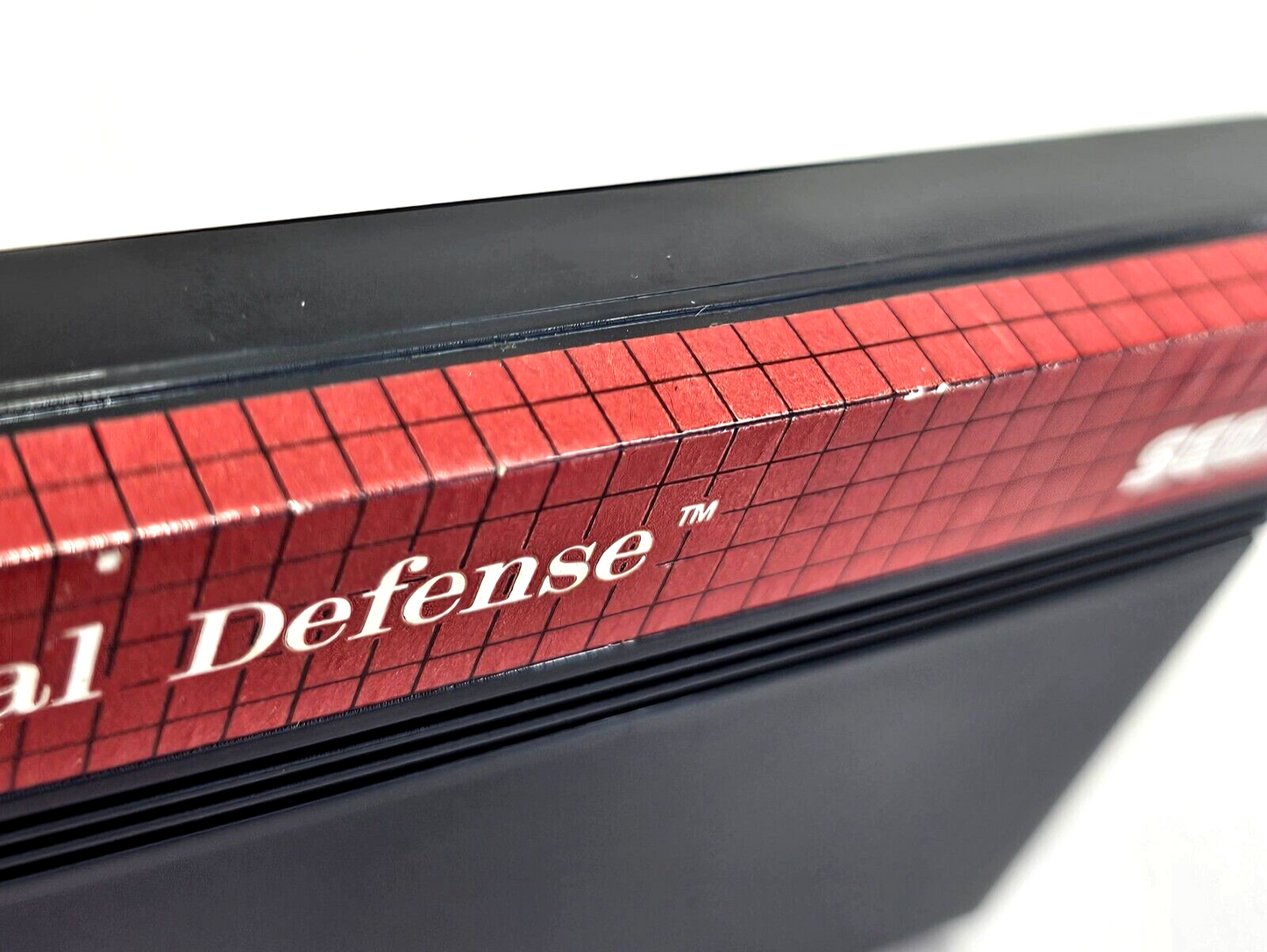 Global Defense (Sega Master System, 1987) Game Case Manual - Tested and Working