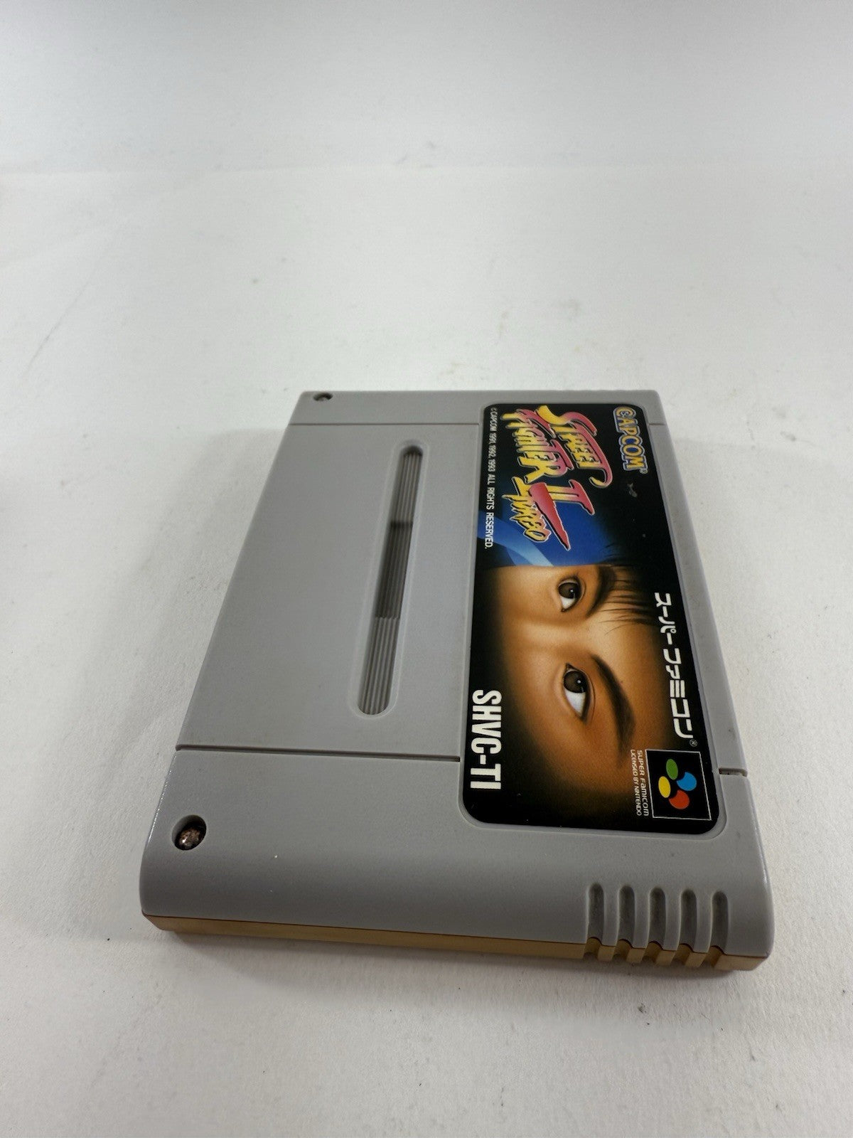 Street Fighter II: Turbo (Super Famicom, 1993) Game Cartridge - Tested