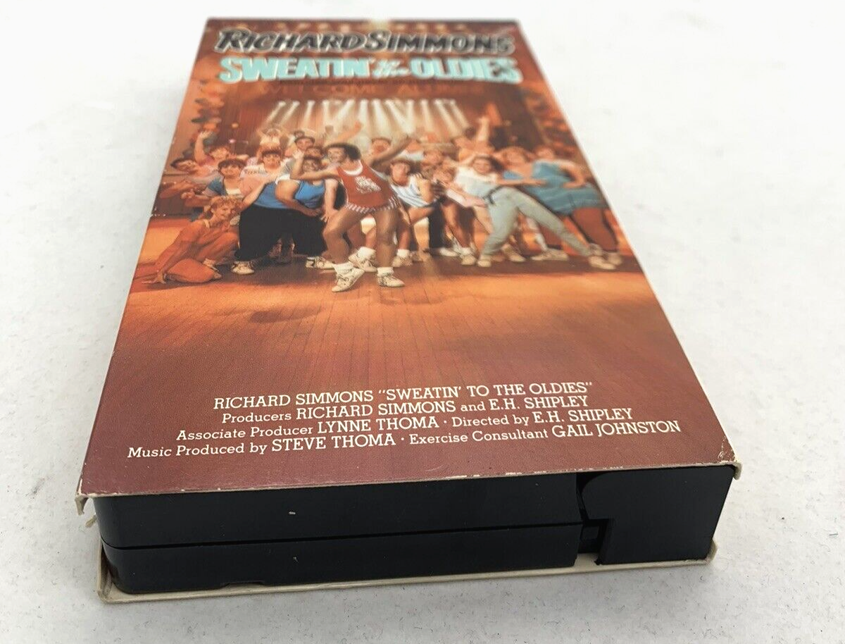 Richard Simmons - Sweatin' to the Oldies (VHS, 1990) - Tested