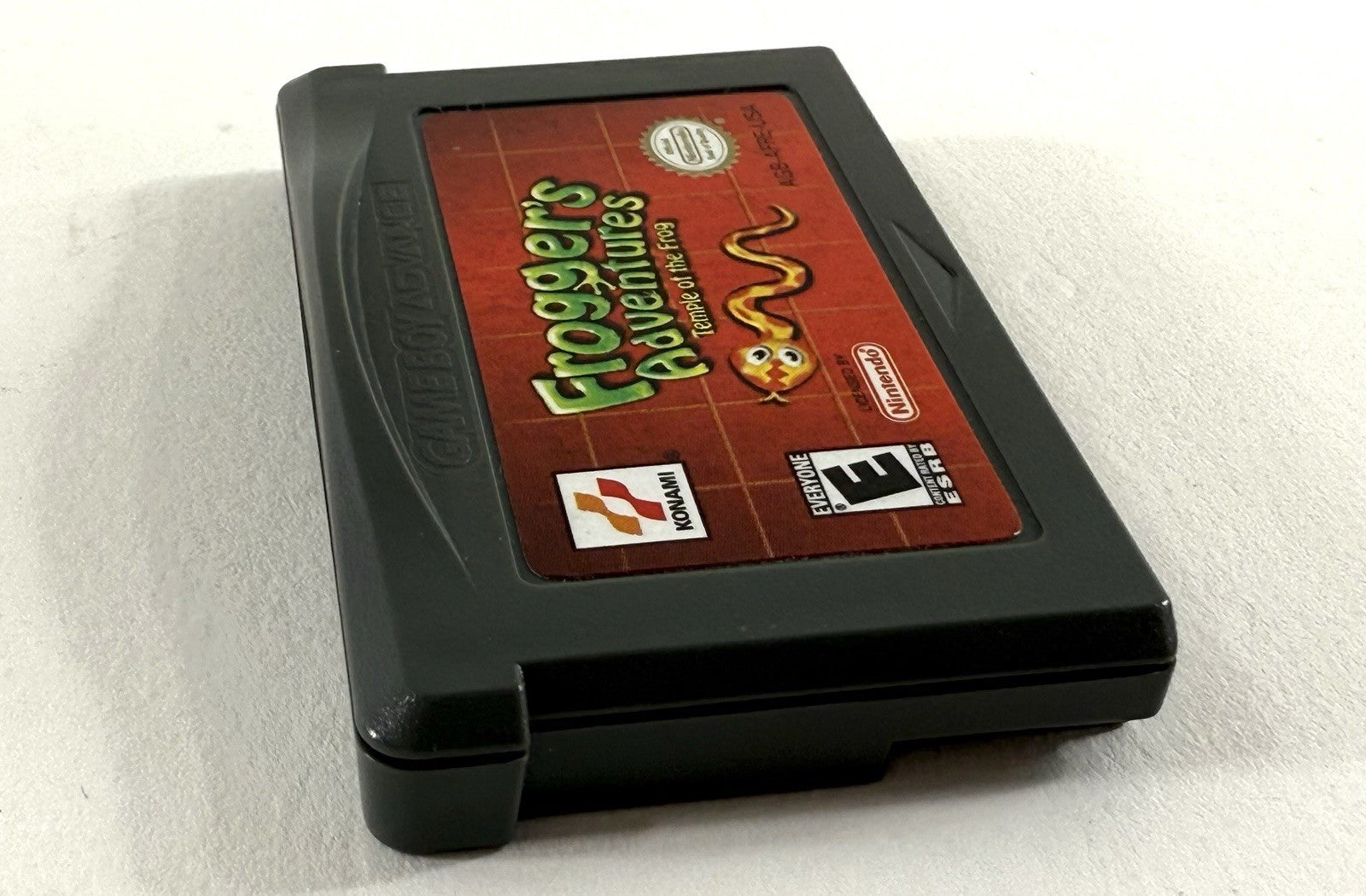 Frogger's Adventures: Temple of the Frog (GameBoy Advance, 2001) Game Cartridge