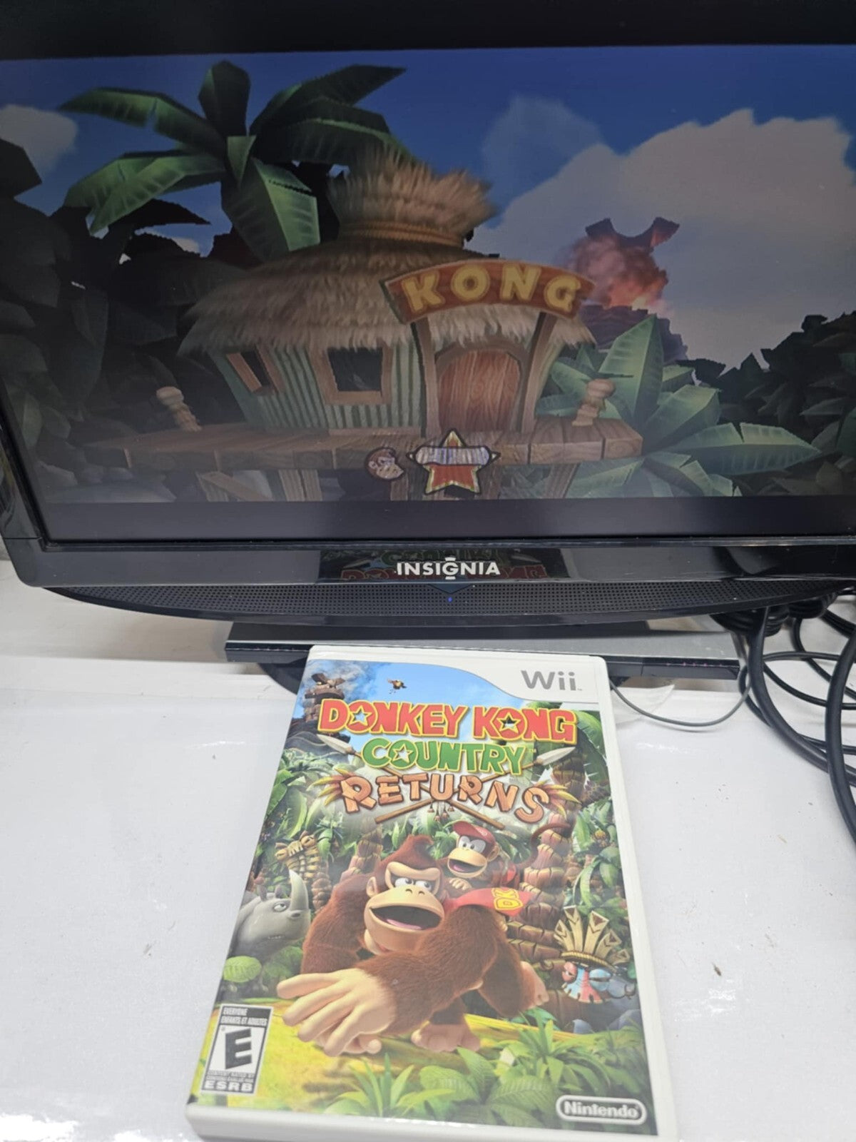 Donkey Kong Country Returns (Nintendo Wii, 2010) Game Case Manual - Tested