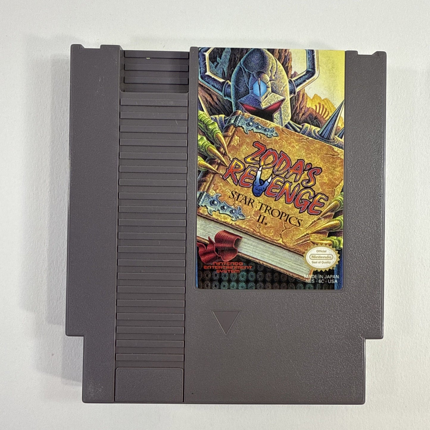 Zoda's Revenge: Star Tropics II (Nintendo Entertainment System, 1994) Game Cart
