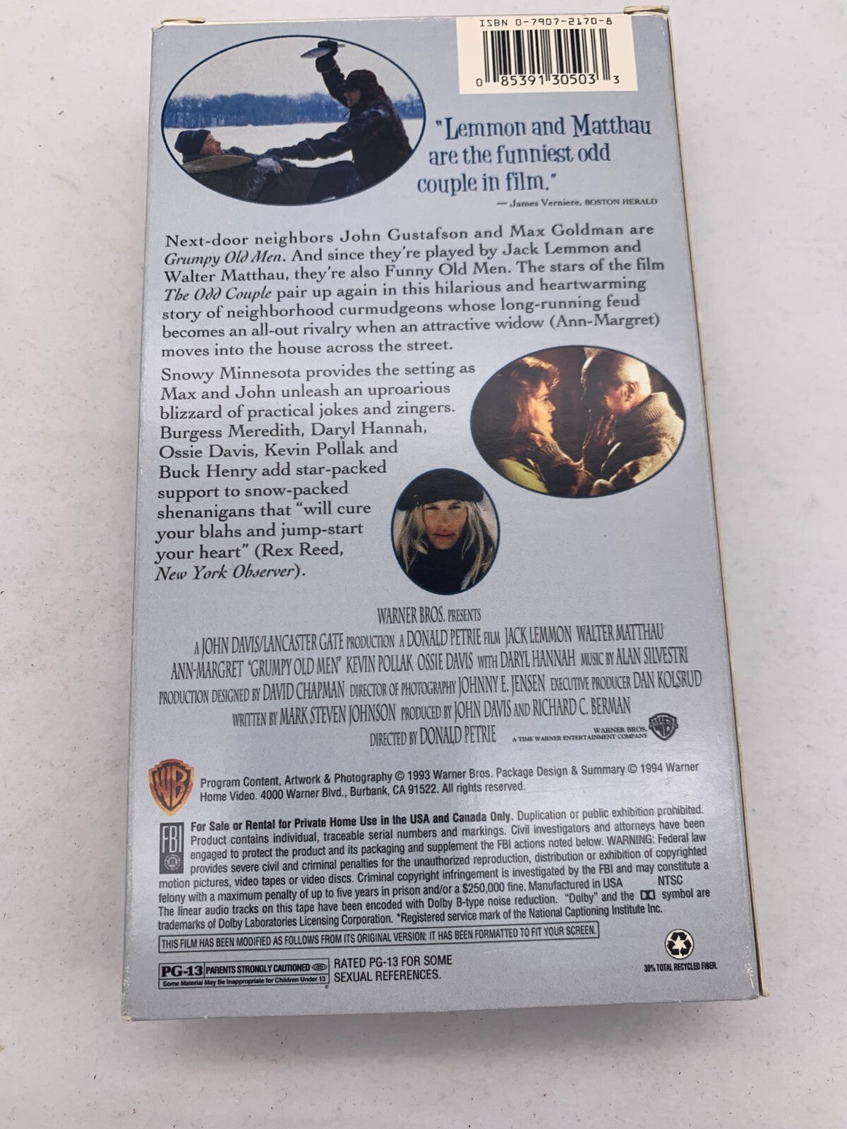 Grumpy Old Men (VHS bundle) Grumpier Old Men - Tested and Working