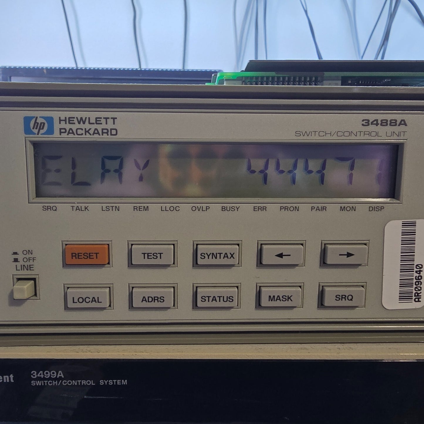 HP Agilent 44471A General Purpose Relay Module - Tested and Working (1308)