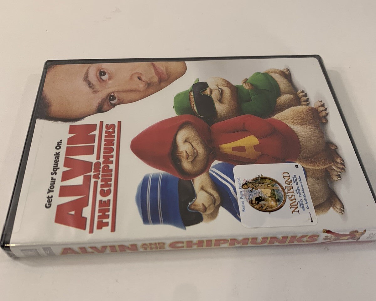 Alvin and the Chipmunks (DVD, 2007) New, Factory Sealed