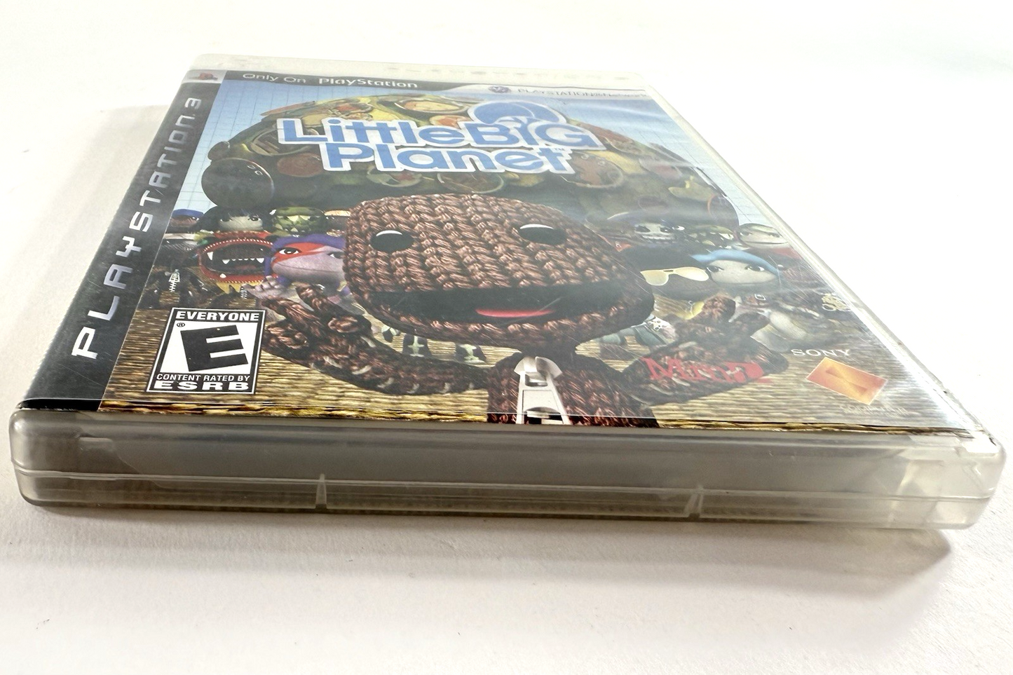 LittleBigPlanet (Sony PlayStation 3, 2008) Game Case Manual Registration Insert
