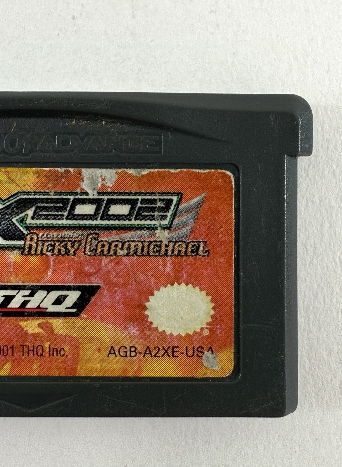MX 2002 Featuring Ricky Carmichael (GameBoy Advance, 2001) Game Cartridge