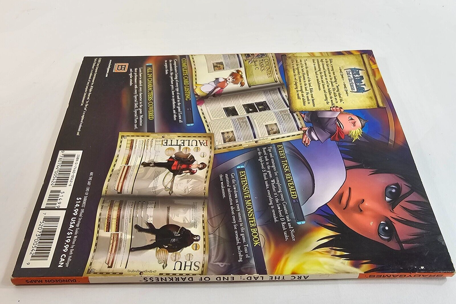 Brady Games 2005 Arc The Lad: End Of Darkness Strategy Guide