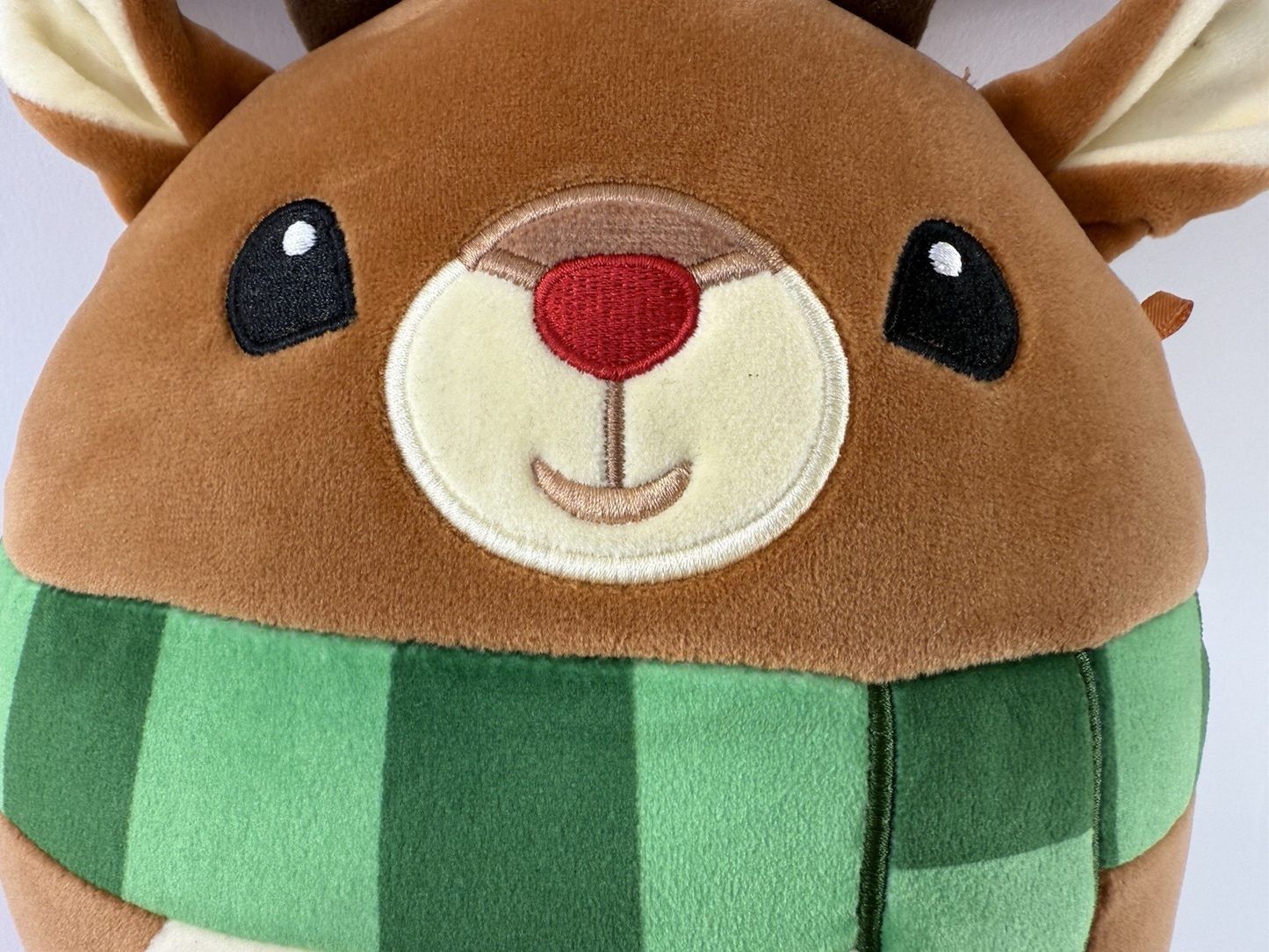 Squishmallows 2024 Rudolph the Red-Nosed Reindeer 8" Rudolph with Scarf Plush