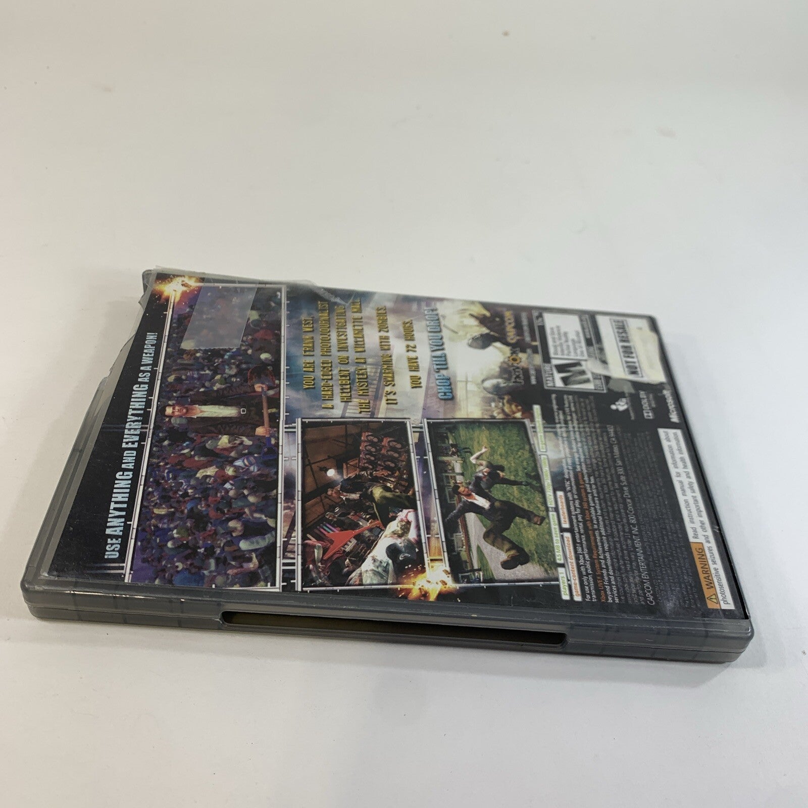 Dead Rising - Platinum Hits (Microsoft Xbox 360, 2006) Game Case Manual Complete