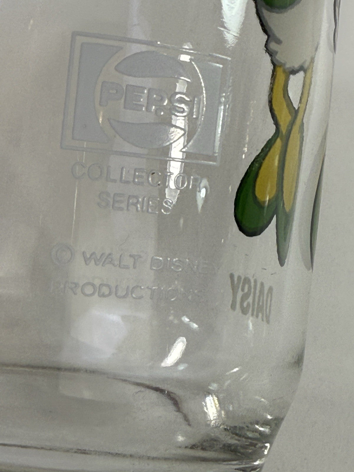 Pepsi Collector Series 1979 Walt Disney Daisy Duck Drinking Glass
