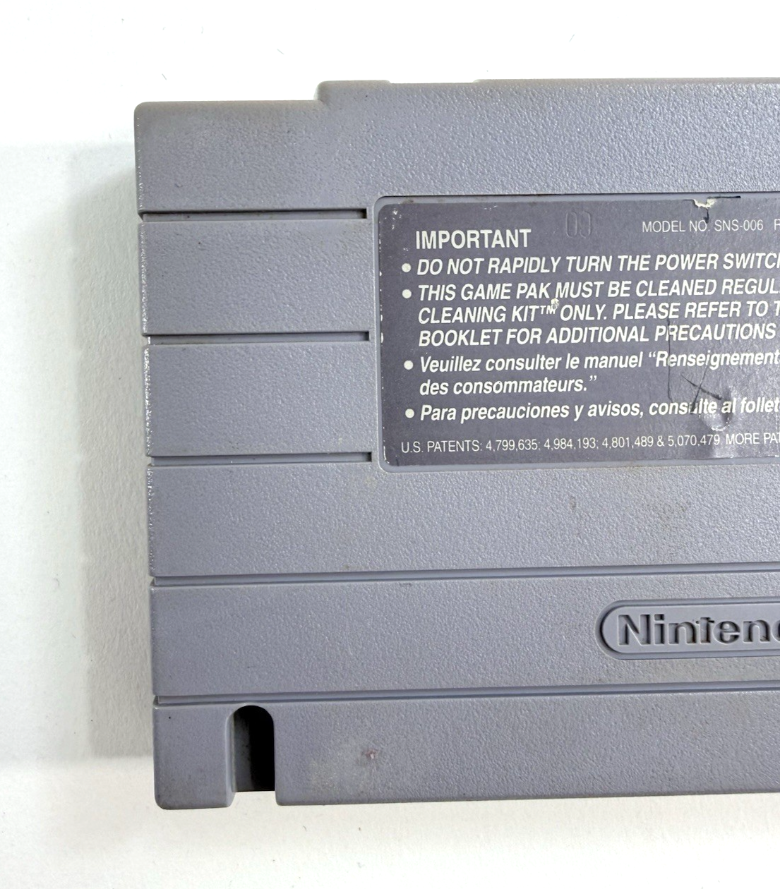 The Hunt for Red October (Super Nintendo, 1993) Game Cartridge - Tested