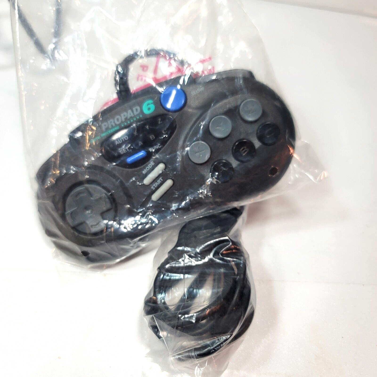 Interact SG ProPad 6 Sega Genesis Controller with Box, Manual, and Registration