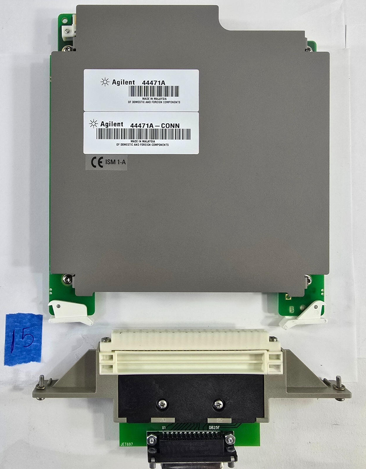 HP Agilent 44471A Digital Input/Output Switch Module - Tested and Working (1348)