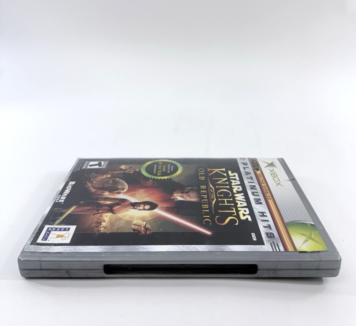 Star Wars Knights of the Old Republic (Xbox, 2004) Game, Case & Manual - Tested