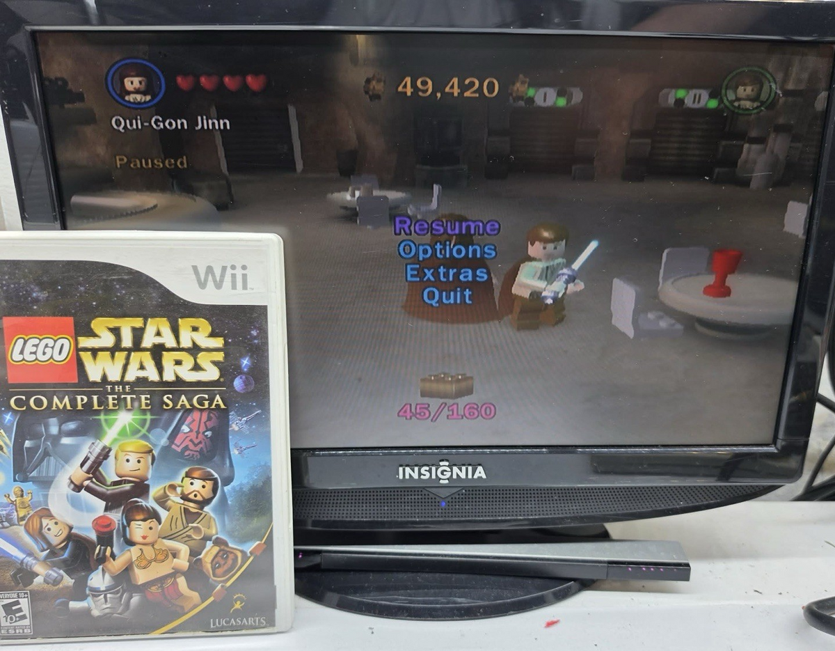 LEGO Star Wars: The Complete Saga (Wii, 2007) Game Case Manual - Tested