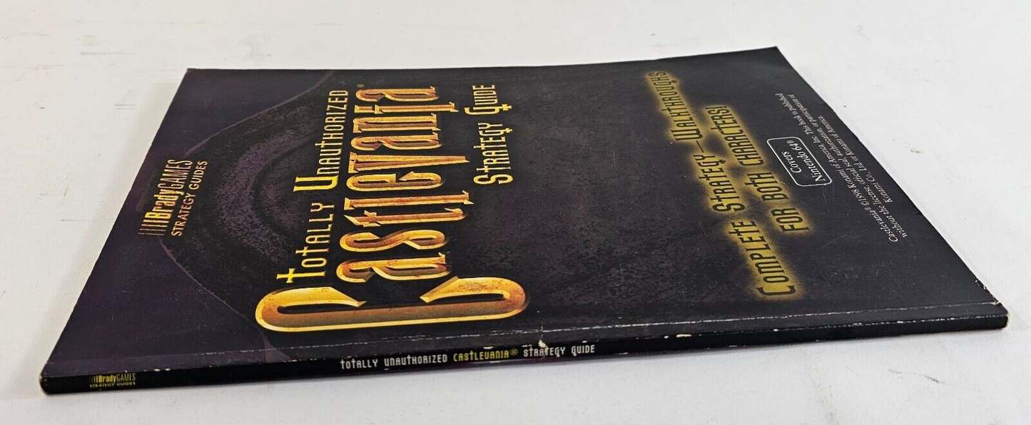 Castlevania Totally Unauthorized Strategy Guide (1999, Trade Paperback)