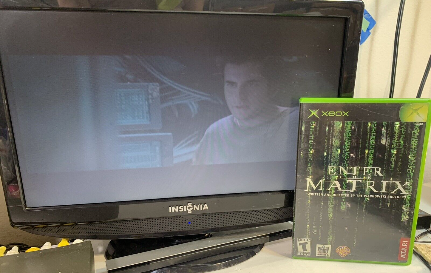 Enter the Matrix (Microsoft Xbox, 2003) Game Case Manual - Tested and Working