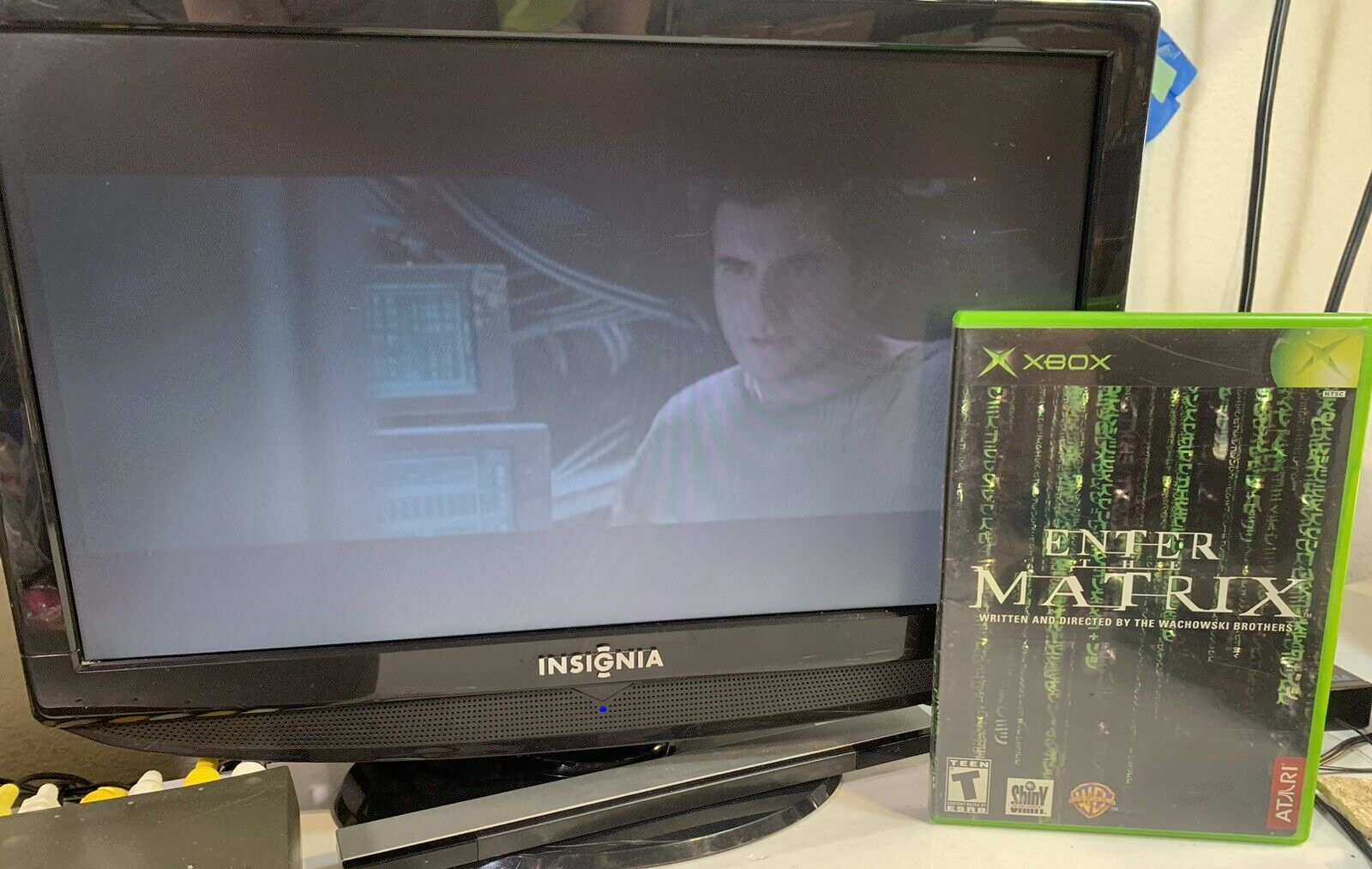 Enter the Matrix (Microsoft Xbox, 2003) Game Case Manual - Tested and Working