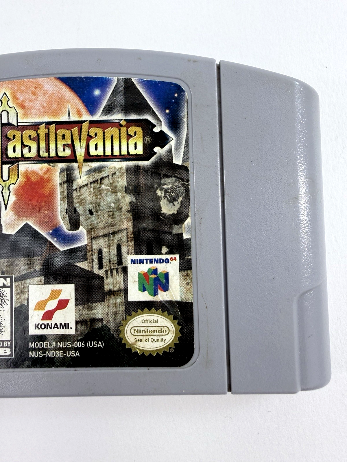 Castlevania (Nintendo 64, 1999) Game Cartridge - Tested and Working