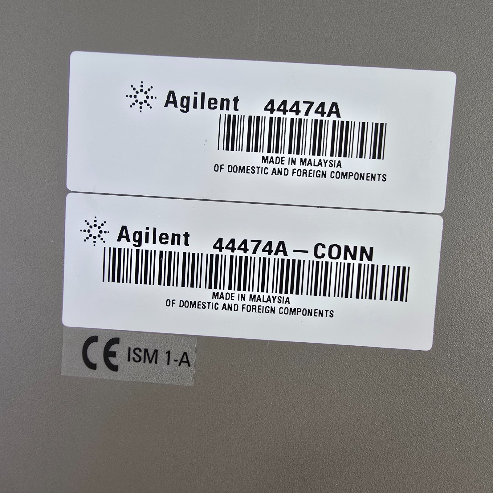 HP Agilent 44474A Digital Input/Output Switch Module - Tested and Working (1017)