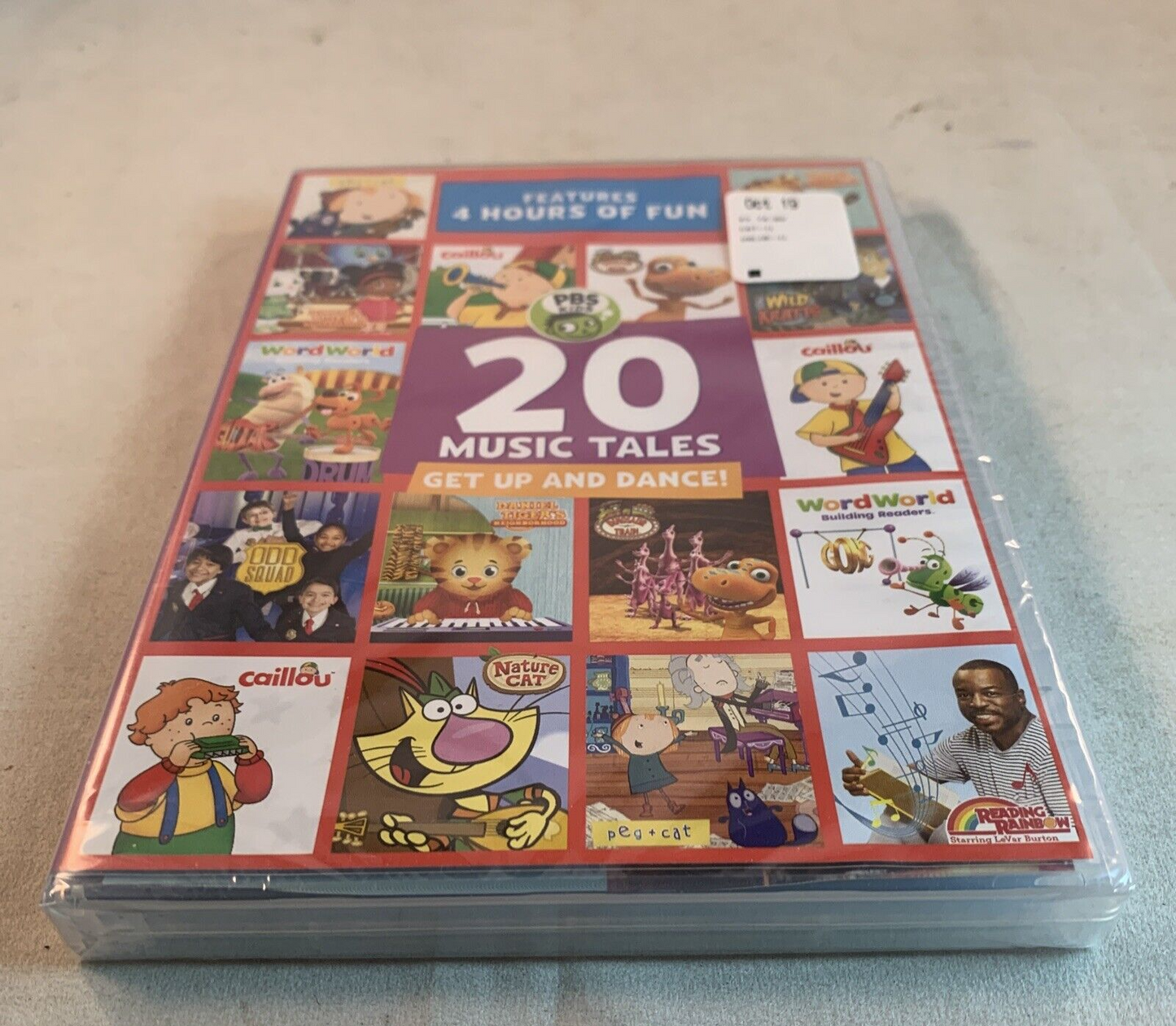PBS Kids: 20 Music Tales - Get Up And Dance! (DVD, 2016) New, Factory Sealed