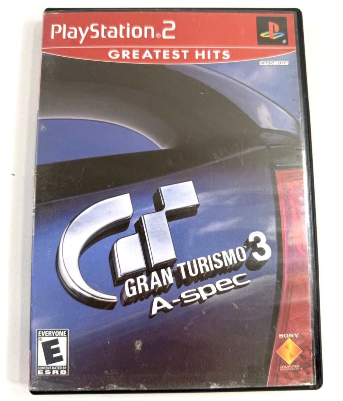 Gran Turismo 3 A-Spec (Sony PlayStation 2, 2001) Game Case Manual - Tested
