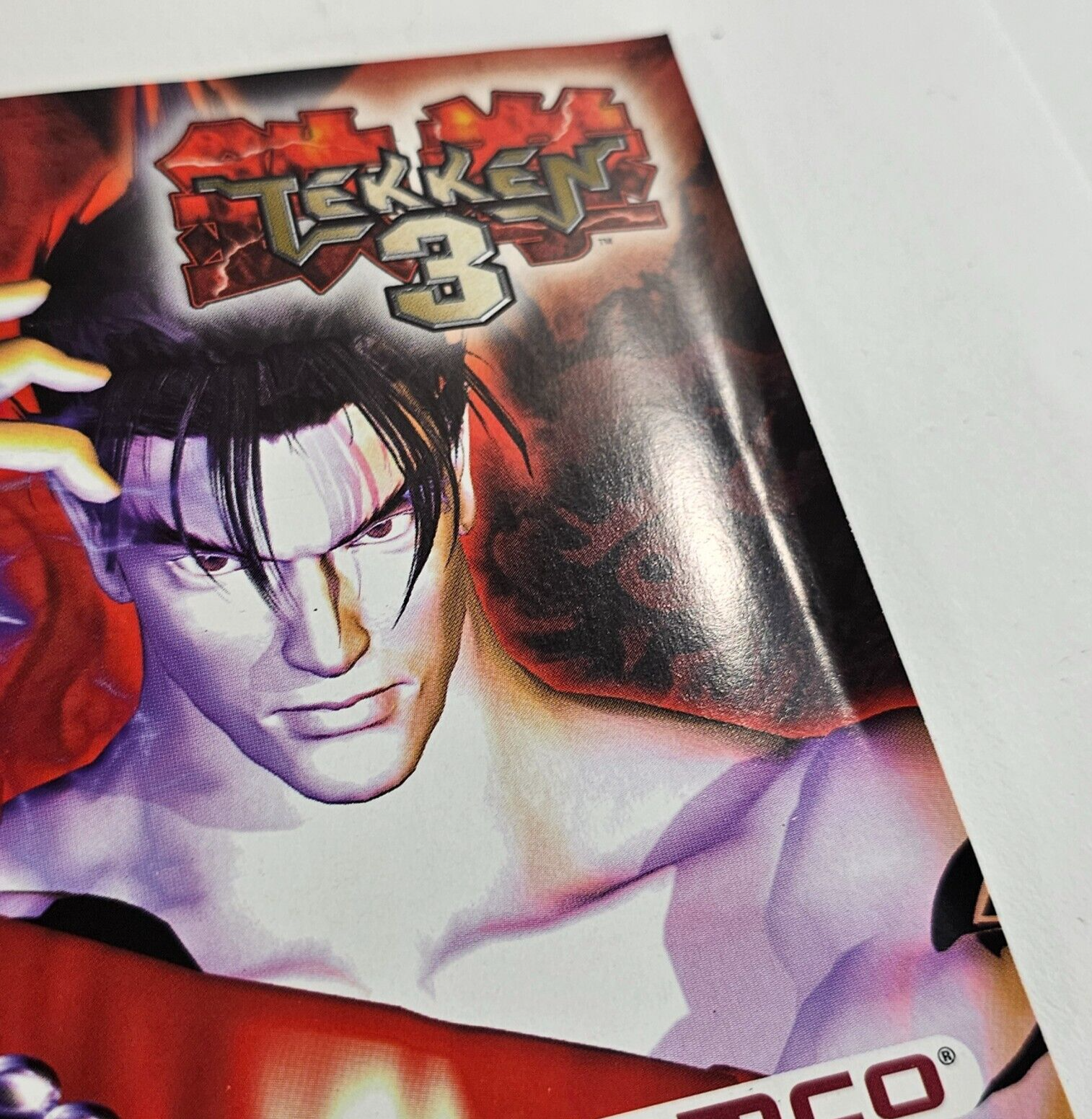 Tekken 3 (Sony PlayStation 1, 1998) Game Case Manual Registration - Tested