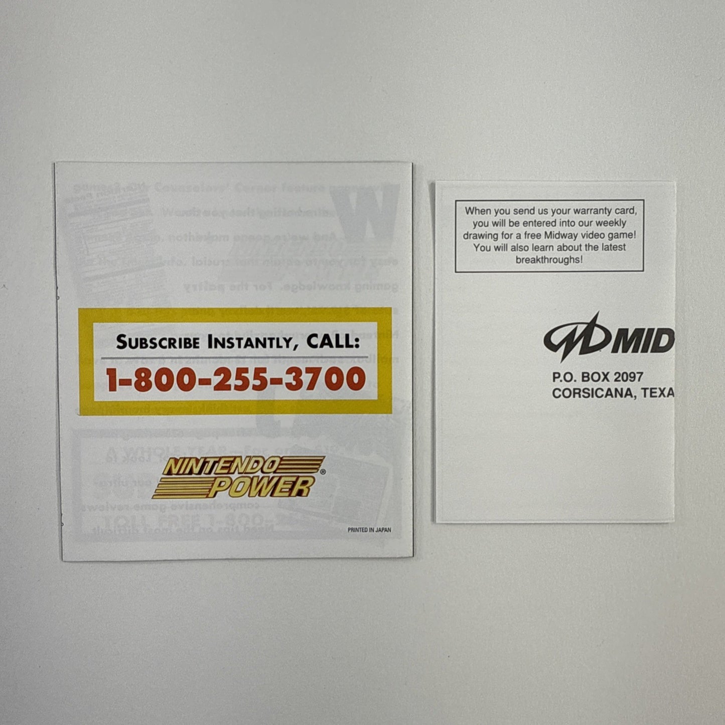 NFL Blitz (Gameboy Color, 1998) Game Box Manual Inserts Reg. Card - Tested