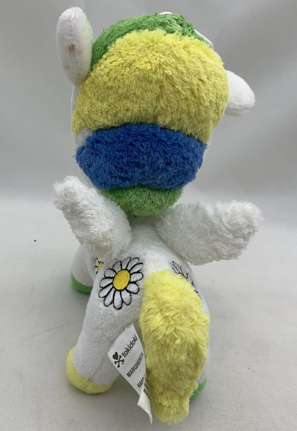 Tokidoki 2014 Series 3 8" Margherita Unicorno Plush with Flowers and Skull