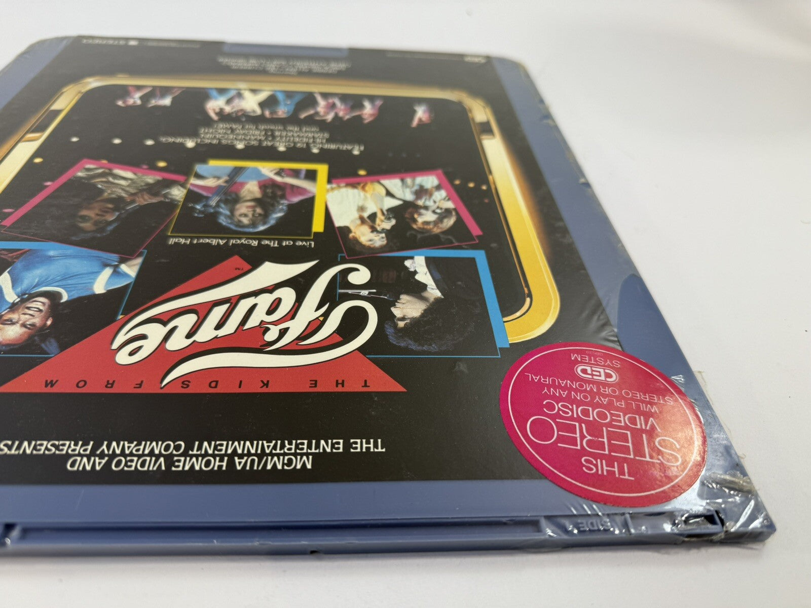 The Kids from FAME Live at Royal Albert Hall (CED Videodisc, 1983) New, Sealed