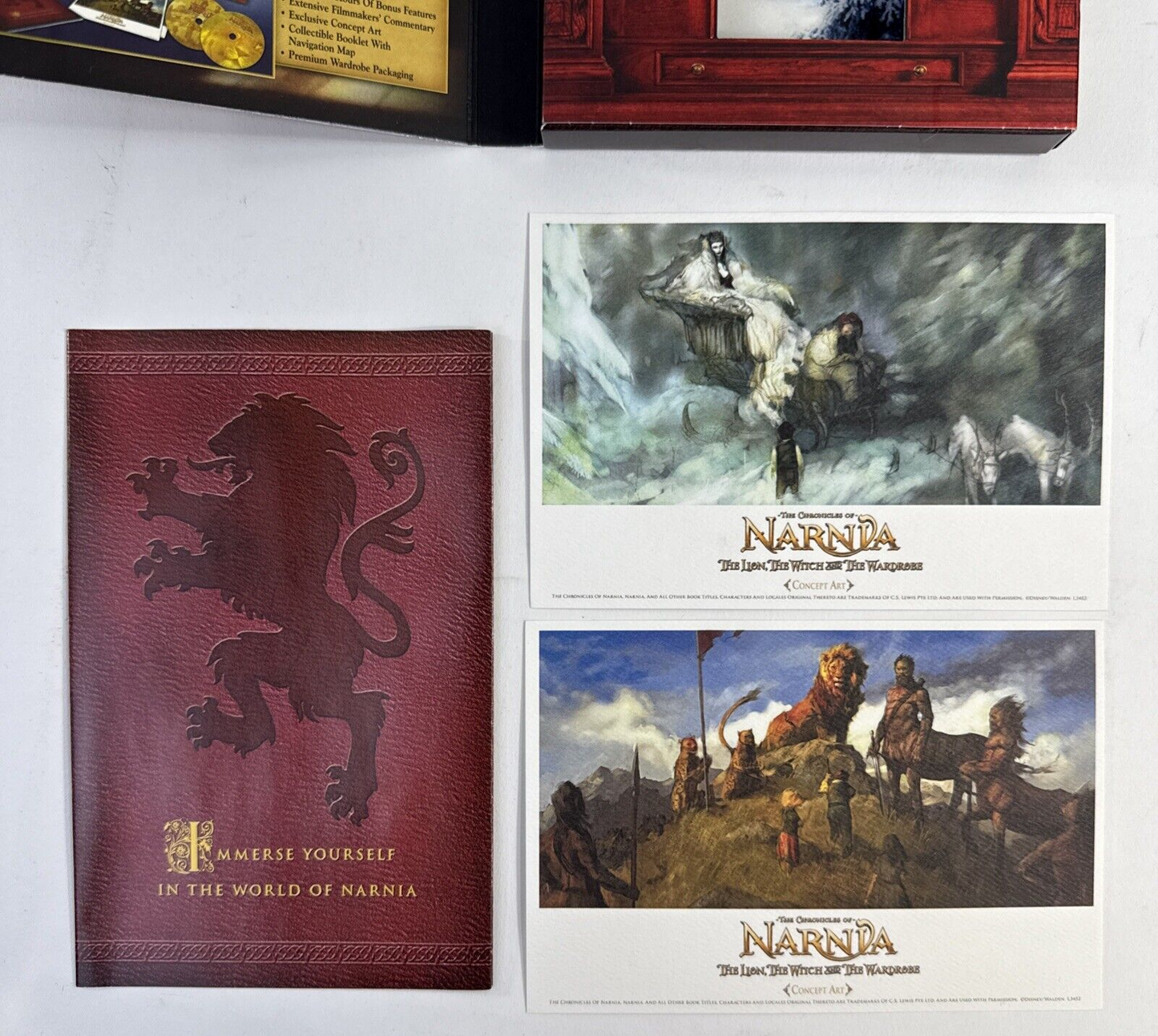 Chronicles of Narnia: Lion, the Witch & the Wardrobe (DVD Bundle) Prince Caspian