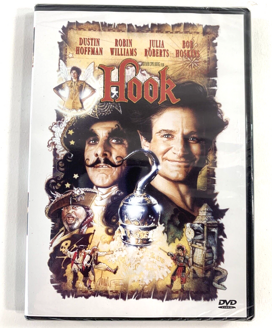 Hook (DVD, 2000, Widescreen) New, Factory Sealed